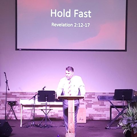 Pastor Joe's sermon called "Hold Fast"