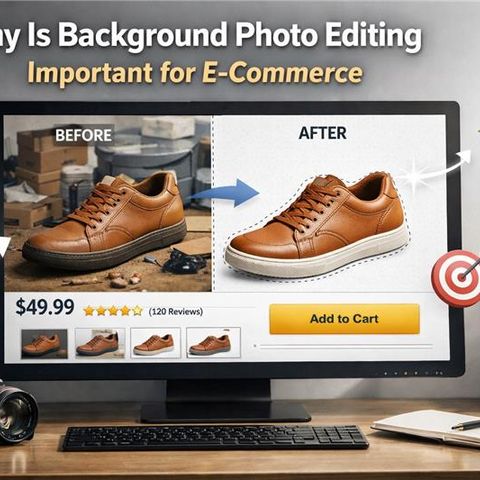 Why Is Background Photo Editing Important for E-Commerce