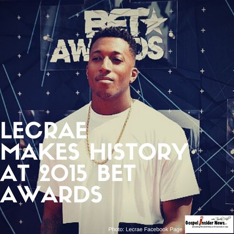 Lecrae Makes History at 2015 BET Awards