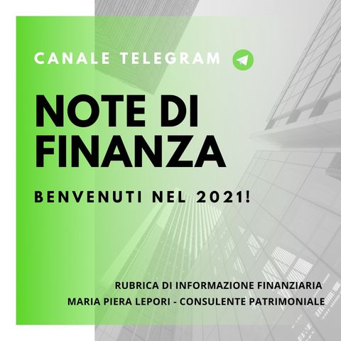 Note di Finanza | Benvenuti nel 2021!