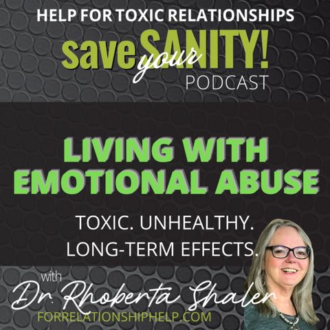 Living With Emotional Abuse