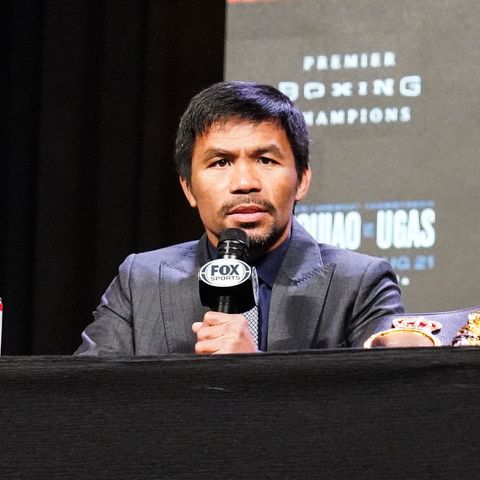 ☎️Manny Pacquiao🧨“I Didn’t Like That Ugas Took My Belt Without Challenging Me in The Ring😱"
