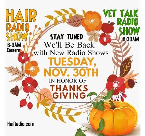 The Hair Radio Morning Show LIVE #634  Friday, November 19th, 2021