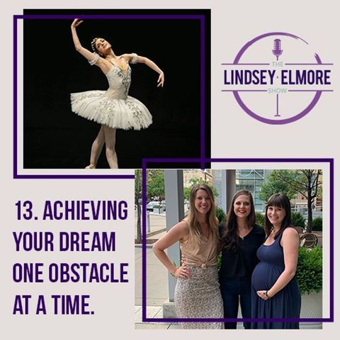 Achieving your dream one obstacle at a time. Interviews with Joy Womack, Chelsea Tenney, Kate Lyons, and Haylee Crowley.