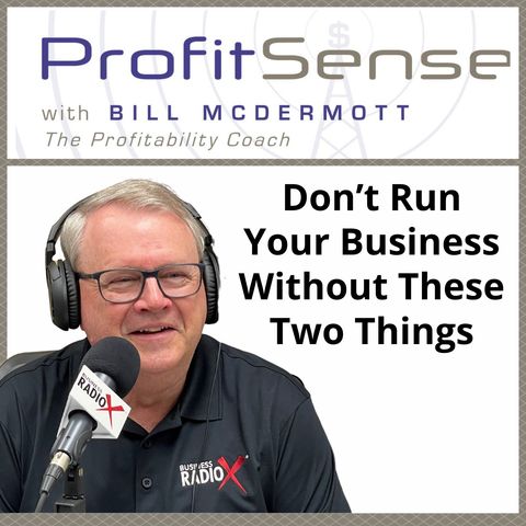 Don't Run Your Business Without These Two Things, with Bill McDermott, Host of ProfitSense