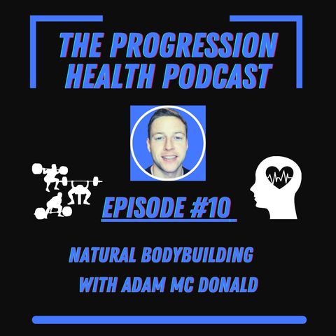 Episode 10 with Natural bodybuilding champion Adam Mc Donald