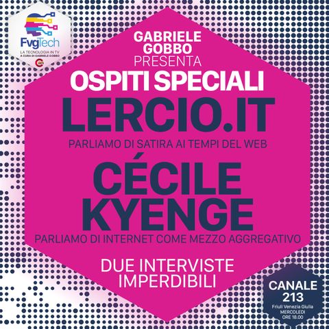 20 - Ospiti i gestori di Lercio.it e la ex Ministra Cécile Kyenge