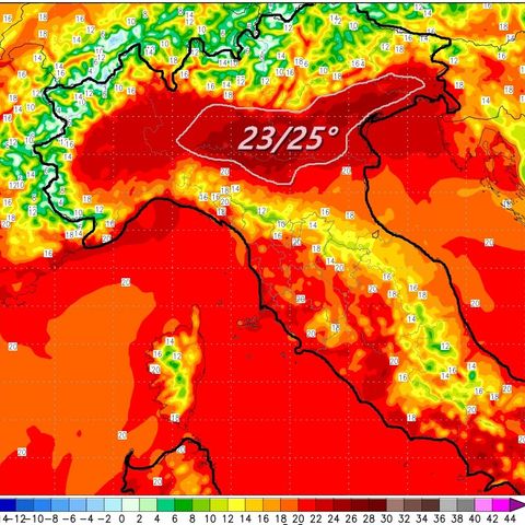 Previsioni 20-22 settembre: schiarite sempre più ampie con aumento termico