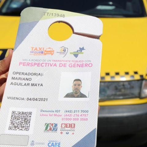 Taxi seguro para mujeres en Querétaro