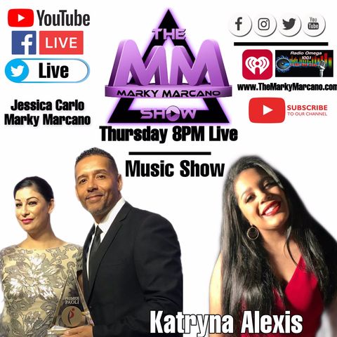 KATRYNA ALEXIS ON INTERVIEW AT THEMARKYMARCANOSHOW  Powered by TheMMStudios