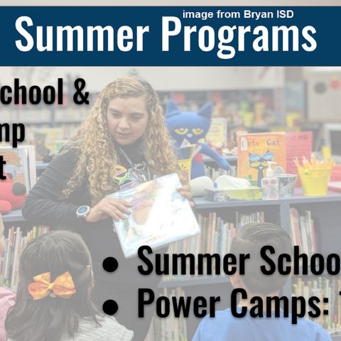 2021 summer school enrollment in Bryan ISD increases over 2020 and 2019