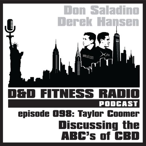 Episode 098 - Taylor Coomer:  Discussing The ABC's of CBD