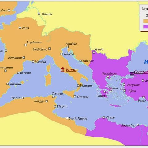 Divisió de l’Imperi Romà