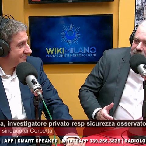 Il Sindaco Marco Ballarini intervistato da Fabio Di Venosa su Radio Lombardia - WikiMilano