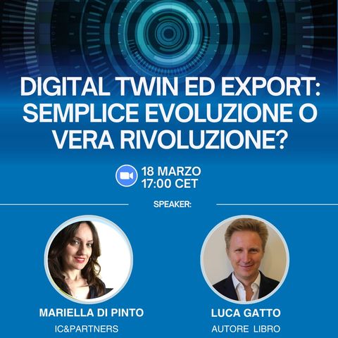 Export Talks: Digital Twin ed Export