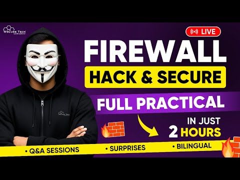 How to Hack & Secure System using Firewall? (Full Practical with Q&A Session) | WsCube Cybersecurity