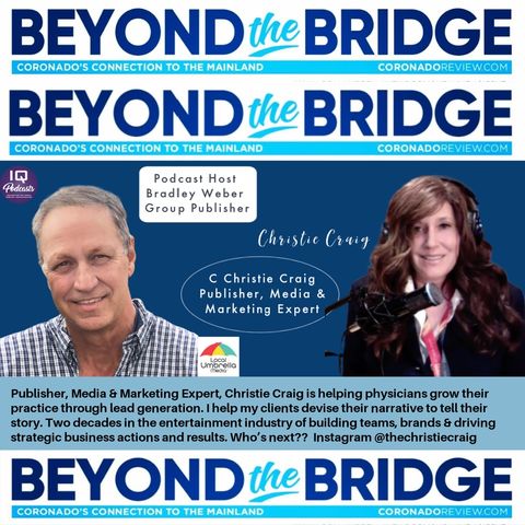 C Christie Craig LIVE on Beyond The Bridge with Brad Weber Ep 213