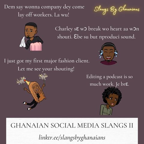 Ghanaian Social Media Slangs II