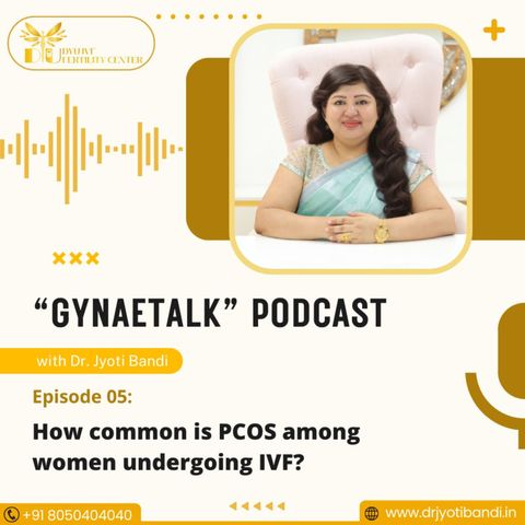 Podcast 5: How Common is PCOS Among Women Undergoing IVF? Dr. Jyoti Bandi | IVF Doctor in HSR Layout