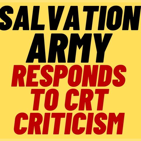 SALVATION ARMY RESPONDS TO CRT CRITICISM