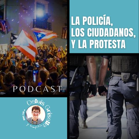 Policía, ciudadanos y protesta