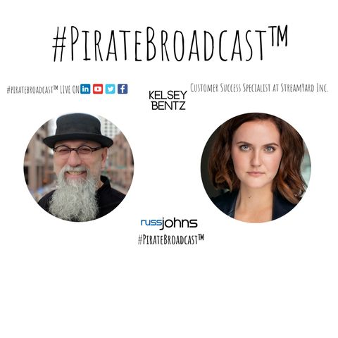 Catch Kelsey Bentz on the #PirateBroadcast™