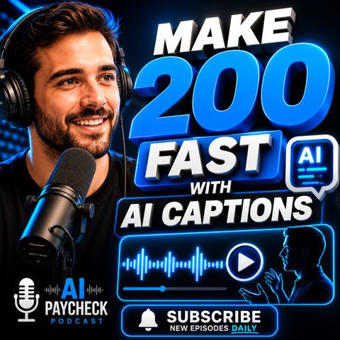 Make $200 Fast With AI Captions