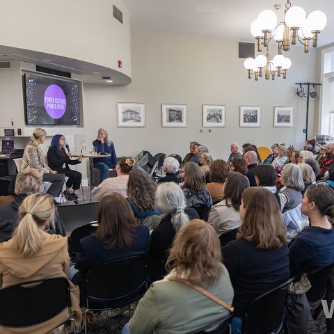 Power Editors Power Hour with Ann VanderMeer & Anne Collins, Imaginairium Festival, Oct. 2024, recorded at Memorial Park Library