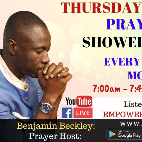 Thursday Morning Prayer Showers - Thursday 23rd April