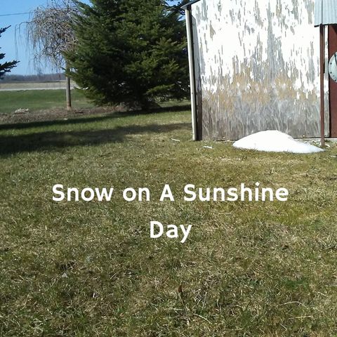 Snow on A Sunshine Day