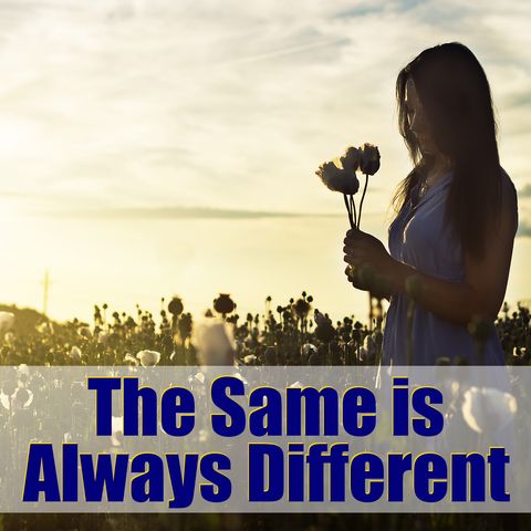 The Same is Always Different. Mindsets Can Change…