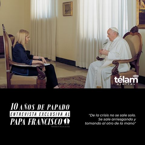10 Años • Papa Francisco: "De la crisis no se sale solo. Se sale arriesgando y tomando al otro de la mano"