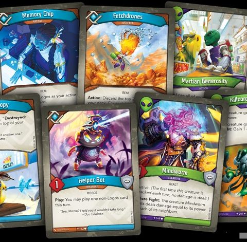NEW Keyforge Organized Play Rewards Revealed or More Age of Ascension Cards Released (Mars and Logos)
