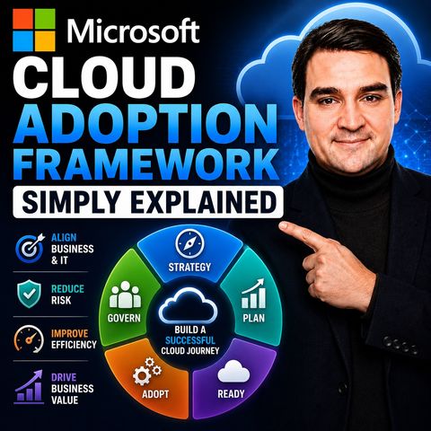 Microsoft Cloud Adoption Framework - Simply Explained