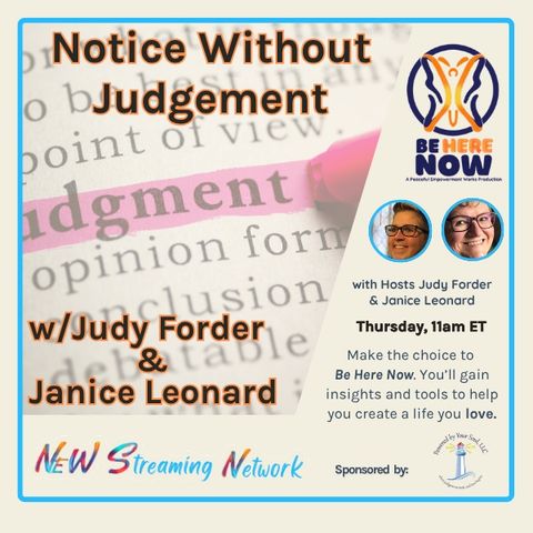 Notice Without Judgement