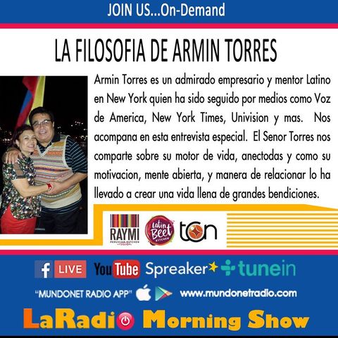Armin Torres empresario latino nos habla sobre restaurantes en New York