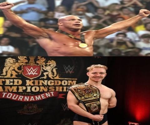 Kurt Angle into the WWEHOF and 1st UK Champion