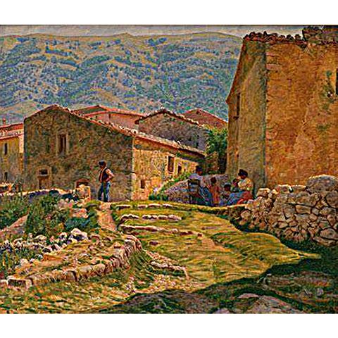 Civita D'Antino il borgo che ospitò la scuola estiva dei pittori scandinavi (Abruzzo - Borghi Autentici d'Italia))