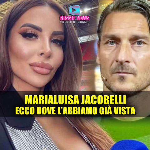 Marialuisa Jacobelli: Ecco Chi è Veramente La Nuova Fiamma di Francesco Totti!