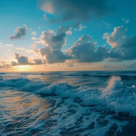 Crashing Ocean Waves - 10 Hours for Sleep, Meditation, & Relaxation