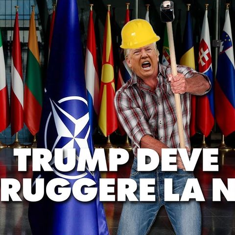 Trump deve distruggere la Nato - Dietro il Sipario - Talk Show