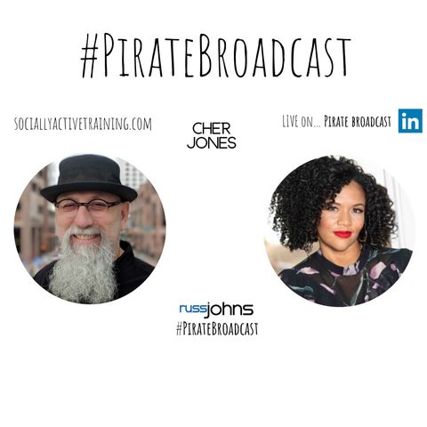 Catch Cher Jones on the PirateBroadcast