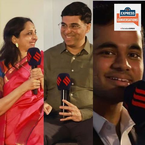 Chess Legend Viswanathan Anand, Aruna Anand &amp; Arjun Erigaisi Exclusive