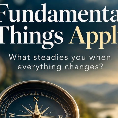 Fundamental Things Apply