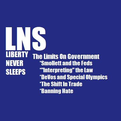 The Limits on Government 03/28/19 Vol. 6-- #60