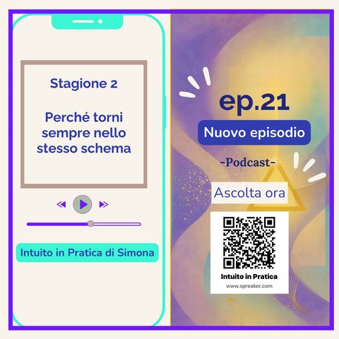 Perché torni sempre nello stesso schema