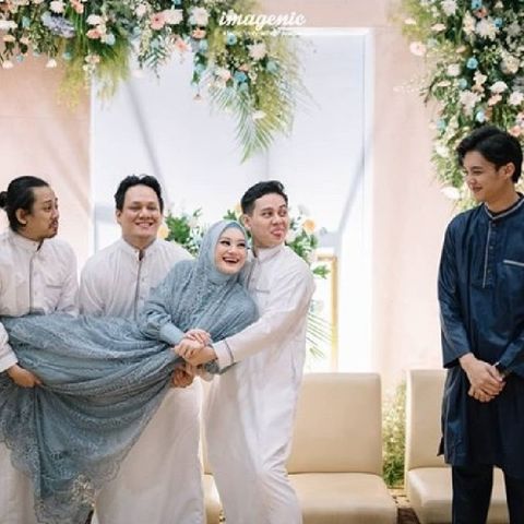 dindahauw dan reymbayang resmi jadi suami istri