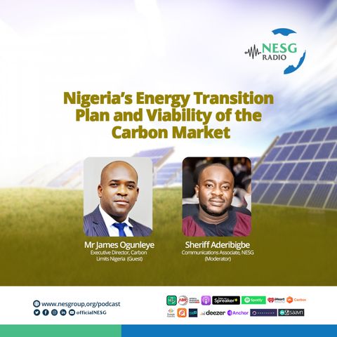 Nigeria’s Energy Transition Plan and viability of the carbon market