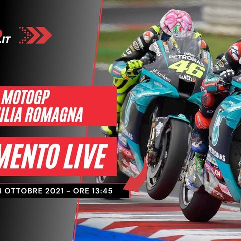 MotoGP | GP Emilia Romagna 2021 - Commento LIVE gara
