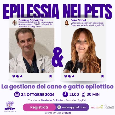 La Gestione del Cane e Gatto Epilettico